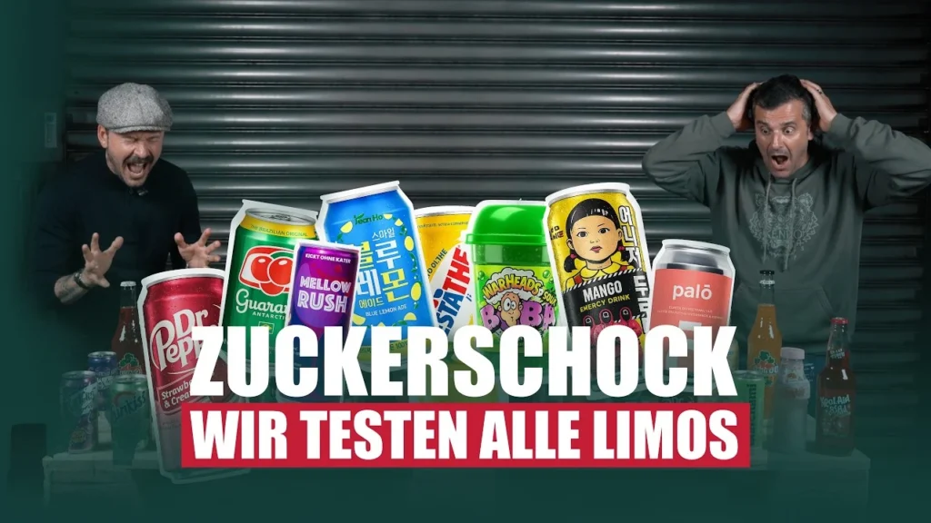 Thumbnail zu Folge 19: Wir testen alle Limos, zu Gast DGP Testet