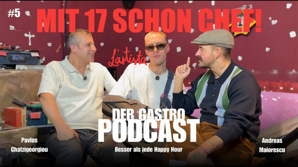 Thumbnail zu Folge 5: Vom Rewe-Azubi zum Manager: Mit 17 schon Chef!, zu Gast Nico Zingariello